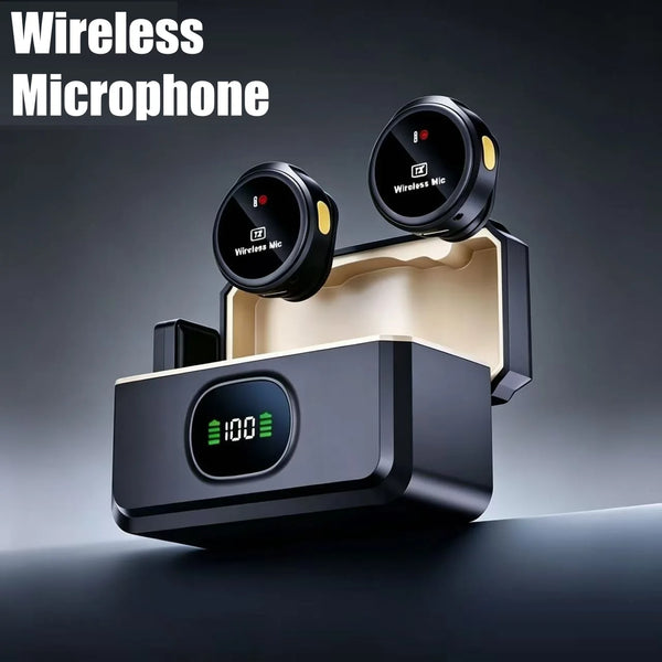 EchoPro™ Lavalier Mic 🔋🎧 — Charge, Clip & Create